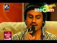 Portrait photo of the artist Sangeeth Wijesuriya